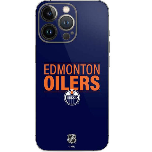 NHL Edmonton Oilers Lineup iPhone 14 Pro Skin