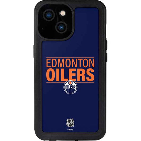 NHL Edmonton Oilers Lineup iPhone 15 Waterproof Case