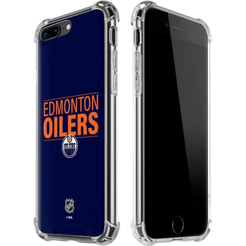 NHL Edmonton Oilers Lineup iPhone 7/8 Plus Clear Case