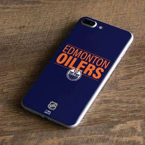 NHL Edmonton Oilers Lineup iPhone 8 Plus Skin