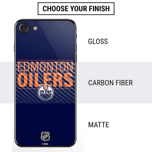 NHL Edmonton Oilers Lineup iPhone SE (2nd & 3rd Gen) Skin