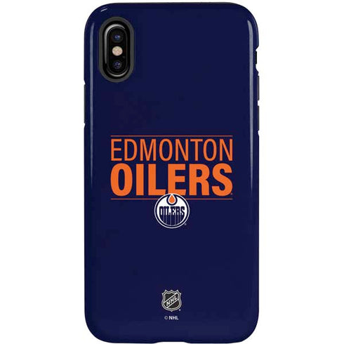 NHL Edmonton Oilers Lineup iPhone X Pro Case