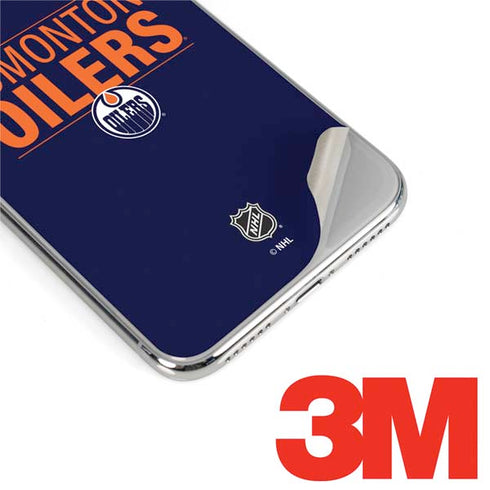 NHL Edmonton Oilers Lineup iPhone XS Max Skin