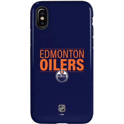 NHL Edmonton Oilers Lineup iPhone XS Pro Case