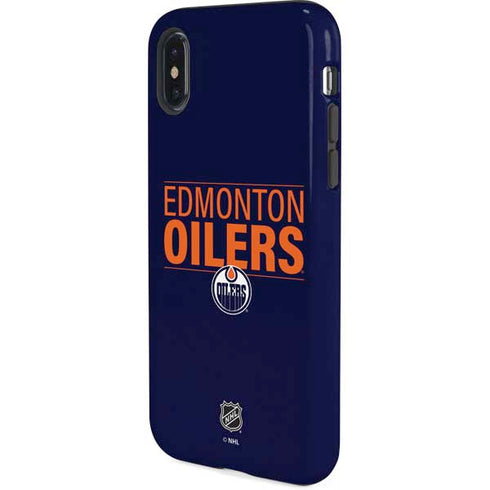 NHL Edmonton Oilers Lineup iPhone XS Pro Case