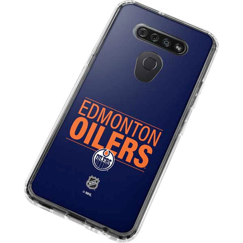 NHL Edmonton Oilers Lineup LG K51/Q51 Clear Case
