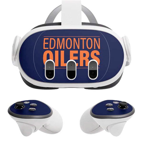 NHL Edmonton Oilers Lineup Meta Quest 3 Skin