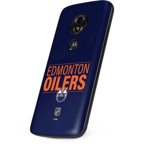 NHL Edmonton Oilers Lineup Moto E5 Play Skin