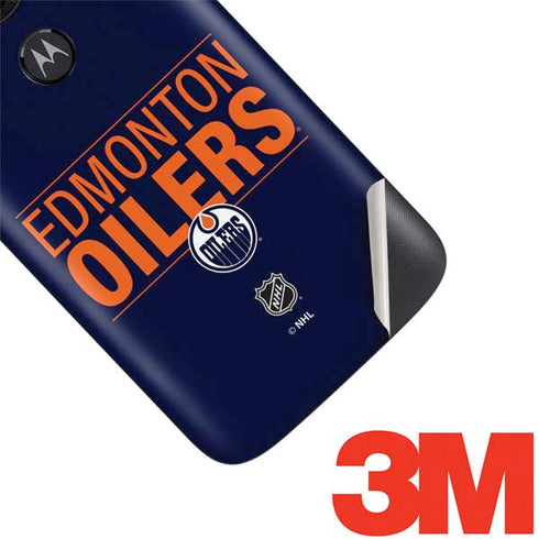 NHL Edmonton Oilers Lineup Moto E5 Play Skin