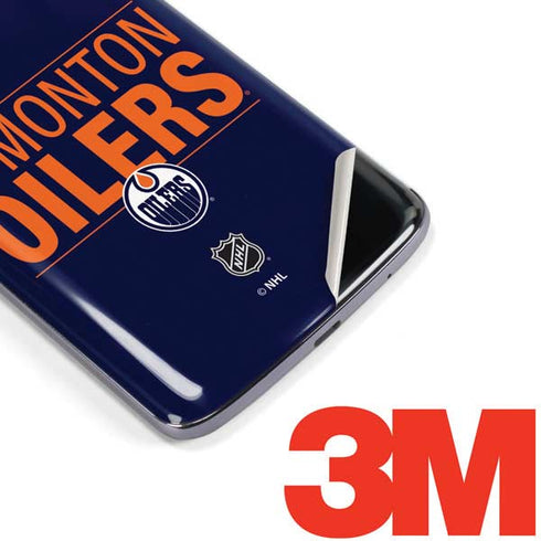 NHL Edmonton Oilers Lineup Moto E5 Plus Skin