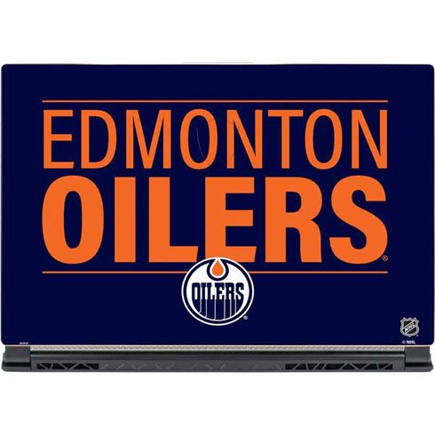 NHL Edmonton Oilers Lineup MSI GS65 Stealth Laptop Skin