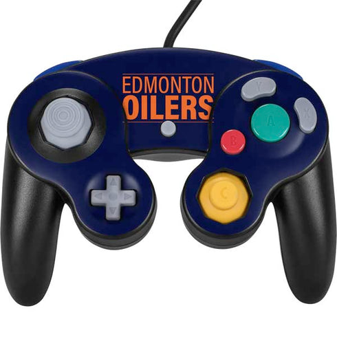 NHL Edmonton Oilers Lineup Nintendo GameCube Controller Skin