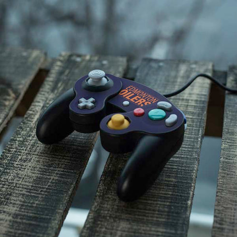 NHL Edmonton Oilers Lineup Nintendo GameCube Controller Skin