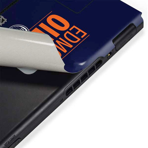 NHL Edmonton Oilers Lineup Nintendo Switch Bundle Skin