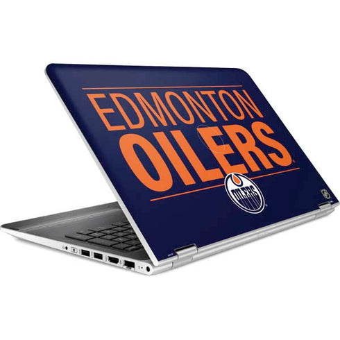 NHL Edmonton Oilers Lineup HP Pavilion Skin