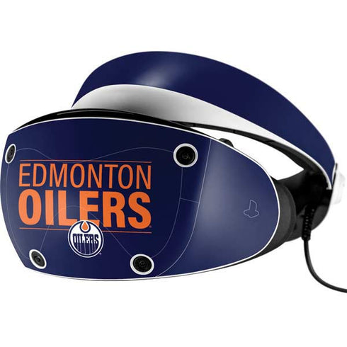 NHL Edmonton Oilers Lineup PlayStation VR2 Skin