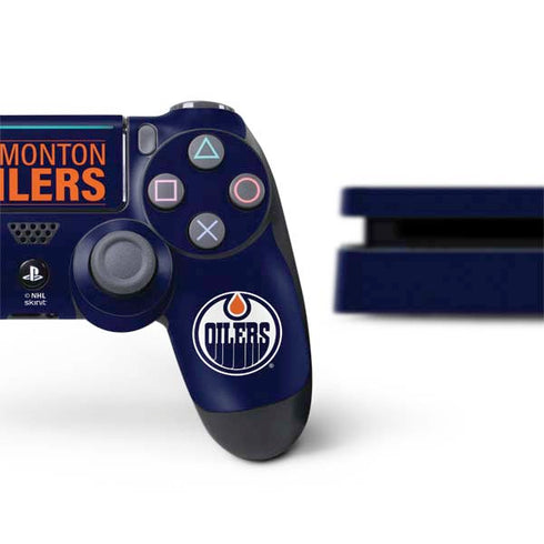 NHL Edmonton Oilers Lineup PS4 Slim Bundle Skin