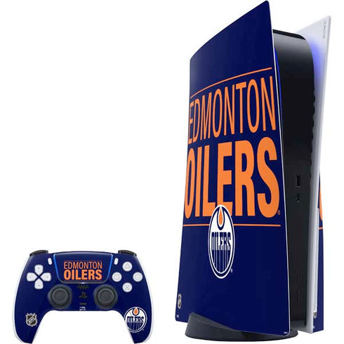 NHL Edmonton Oilers Lineup PS5 Bundle Skin