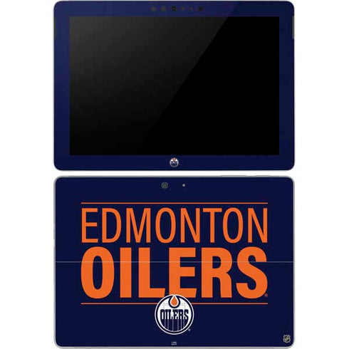 NHL Edmonton Oilers Lineup Surface Go Skin