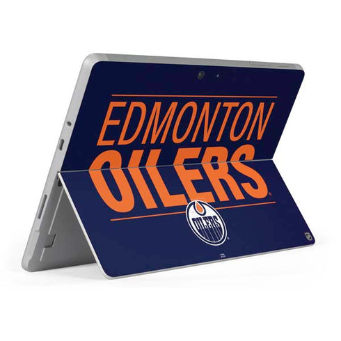 NHL Edmonton Oilers Lineup Surface Go Skin