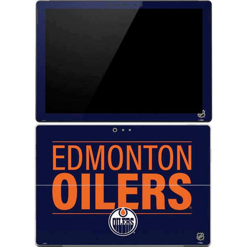 NHL Edmonton Oilers Lineup Surface Pro 4 Skin