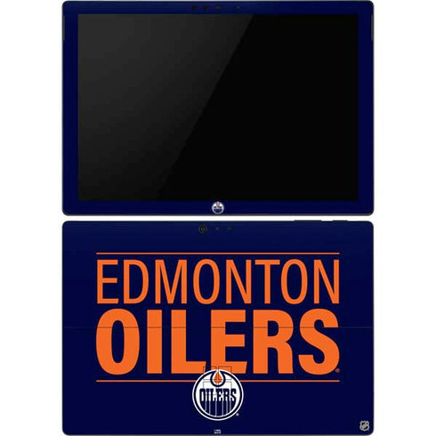 NHL Edmonton Oilers Lineup Surface Pro 6 Skin