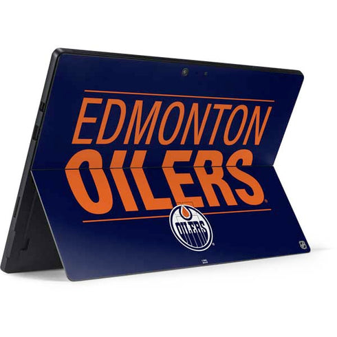 NHL Edmonton Oilers Lineup Surface Pro 7 Skin