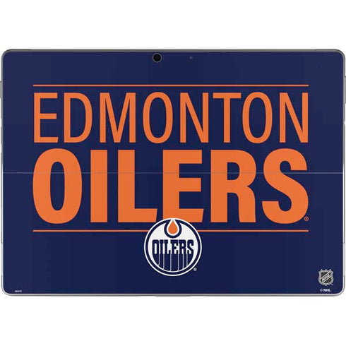 NHL Edmonton Oilers Lineup Surface Pro 9 Skin