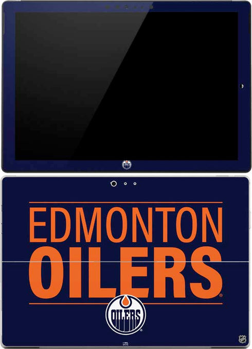 NHL Edmonton Oilers Lineup Surface Pro (2017) Skin
