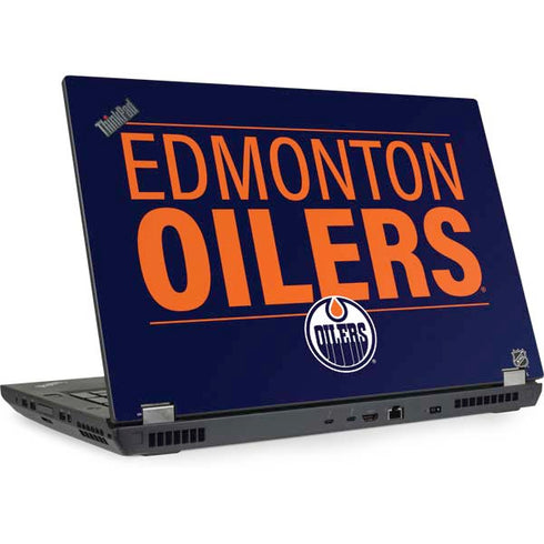 NHL Edmonton Oilers Lineup Lenovo ThinkPad Skin