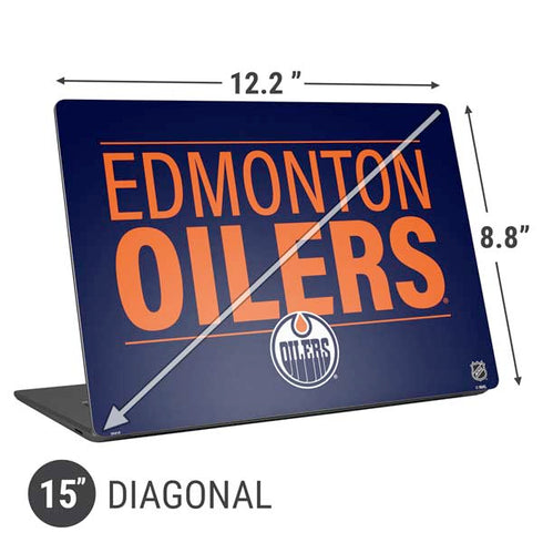 NHL Edmonton Oilers Lineup Universal Laptop 15in (12.2 x 8.8in) Skin