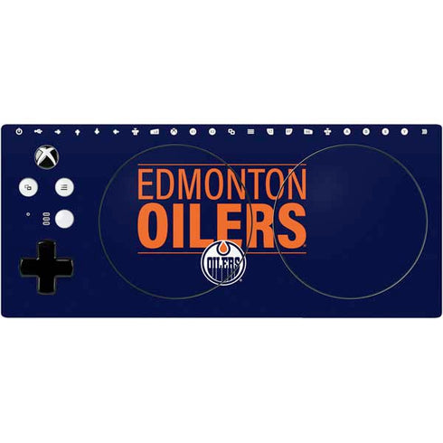 NHL Edmonton Oilers Lineup Xbox Adaptive Controller Skin