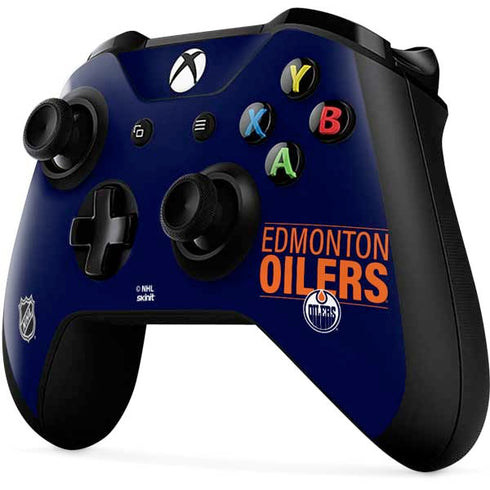 NHL Edmonton Oilers Lineup Xbox One X Controller Skin