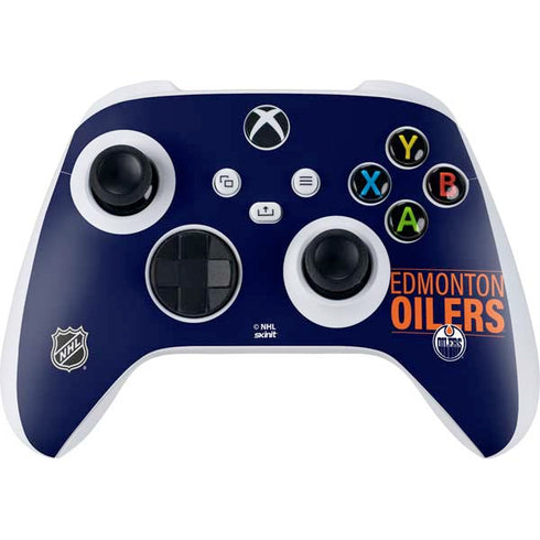 NHL Edmonton Oilers Lineup Xbox Series S Controller Skin