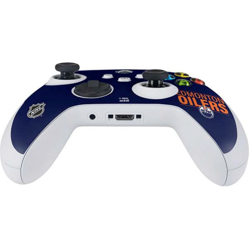 NHL Edmonton Oilers Lineup Xbox Series S Controller Skin