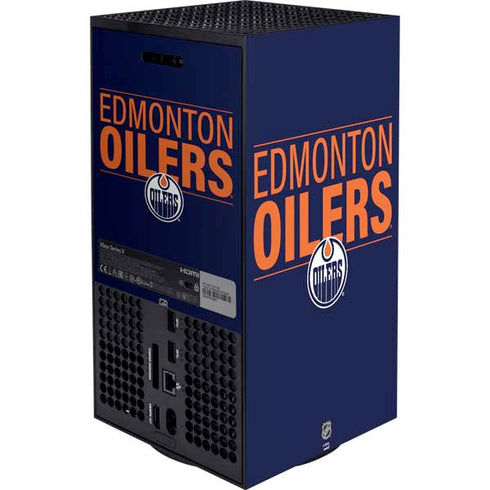 NHL Edmonton Oilers Lineup Xbox Series X Bundle Skin