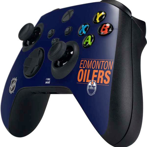 NHL Edmonton Oilers Lineup Xbox Series X Controller Skin