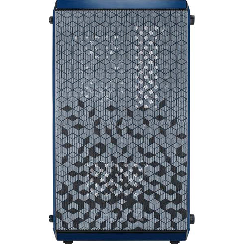 NHL Edmonton Oilers Solid Background Cooler Master MasterBox Q300L Mini Tower Skin