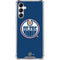 NHL Edmonton Oilers Solid Background Galaxy A14 5G Clear Case