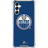 NHL Edmonton Oilers Solid Background Galaxy A15 5G Clear Case
