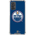 NHL Edmonton Oilers Solid Background Galaxy A32 5G Clear Case