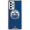 NHL Edmonton Oilers Solid Background Galaxy A53 5G Clear Case