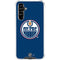 NHL Edmonton Oilers Solid Background Galaxy A54 5G Clear Case