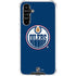 NHL Edmonton Oilers Solid Background Galaxy A54 5G Clear Case