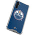 NHL Edmonton Oilers Solid Background Galaxy A54 5G Clear Case