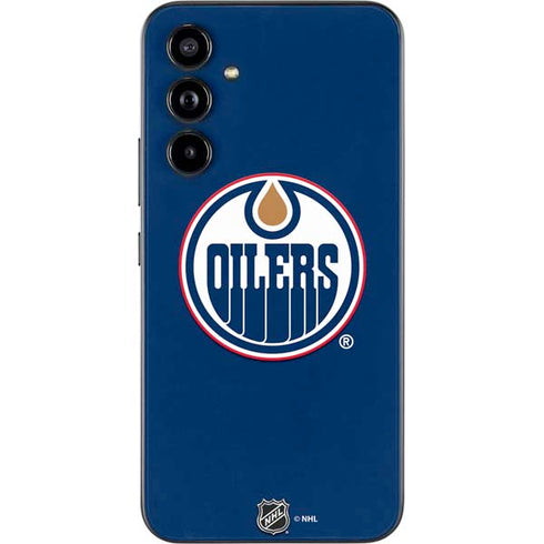 NHL Edmonton Oilers Solid Background Galaxy A54 5G Skin