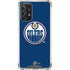 NHL Edmonton Oilers Solid Background Galaxy A72 5G Clear Case
