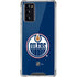 NHL Edmonton Oilers Solid Background Galaxy Note20 5G Clear Case