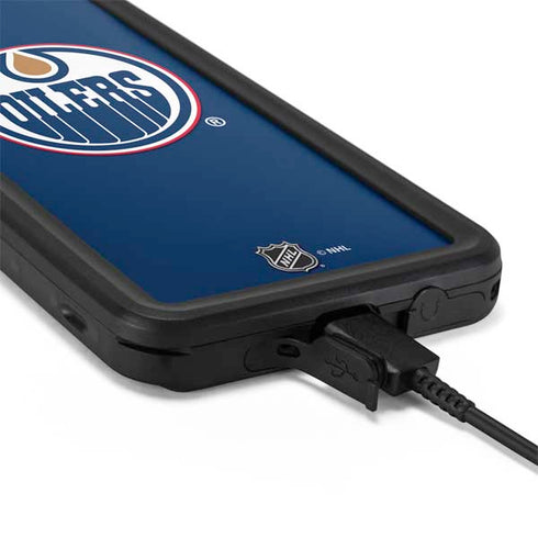 NHL Edmonton Oilers Solid Background Galaxy S20 Plus Waterproof Case