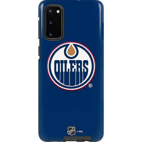 NHL Edmonton Oilers Solid Background Galaxy S20 Pro Case